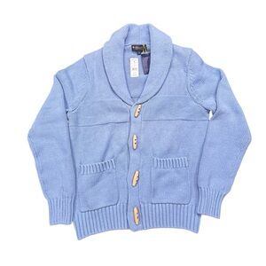 Brooks Brothers Light Blue Cardigan Sweater